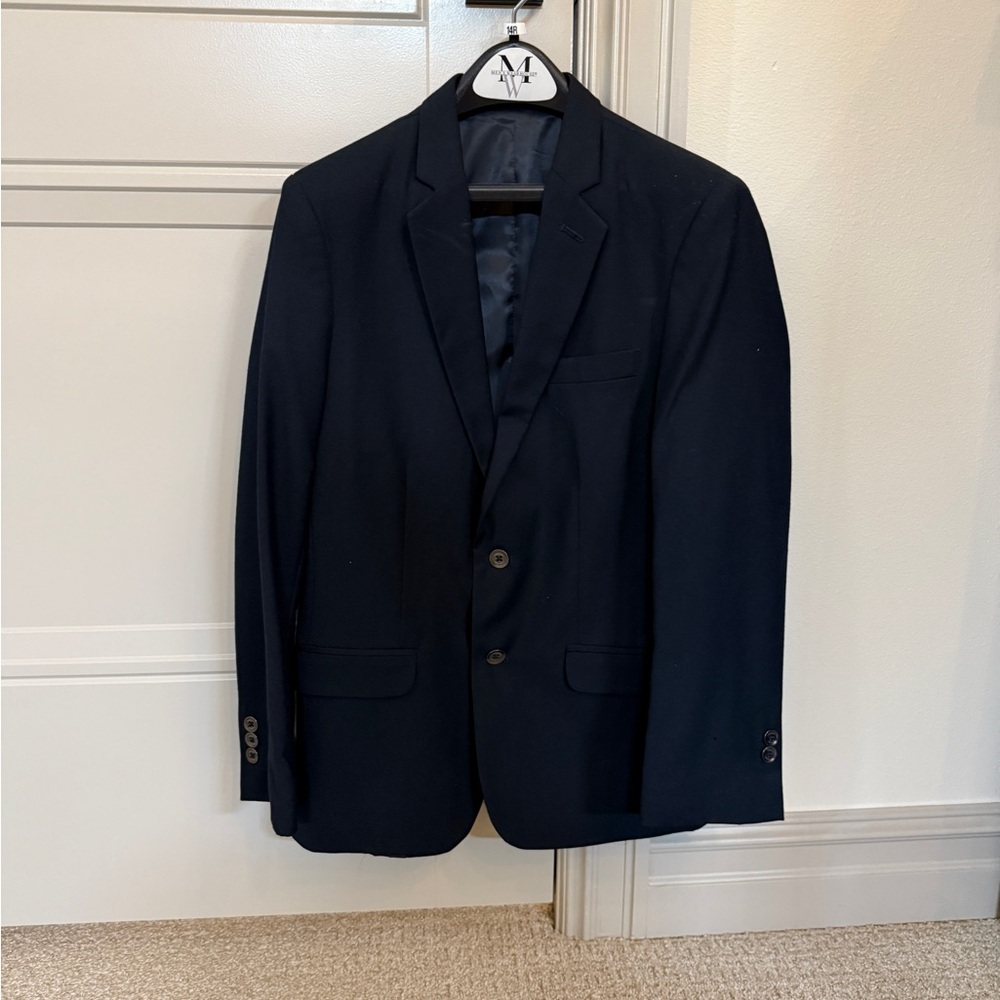 Boy’s Calvin Klein Navy Blazer / Sport Coat -  Size 14R